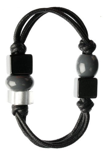 ZSISKA armband zwart & grijs RHYME